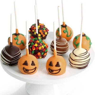 Spooky Pumpkins Halloween Cake Pops