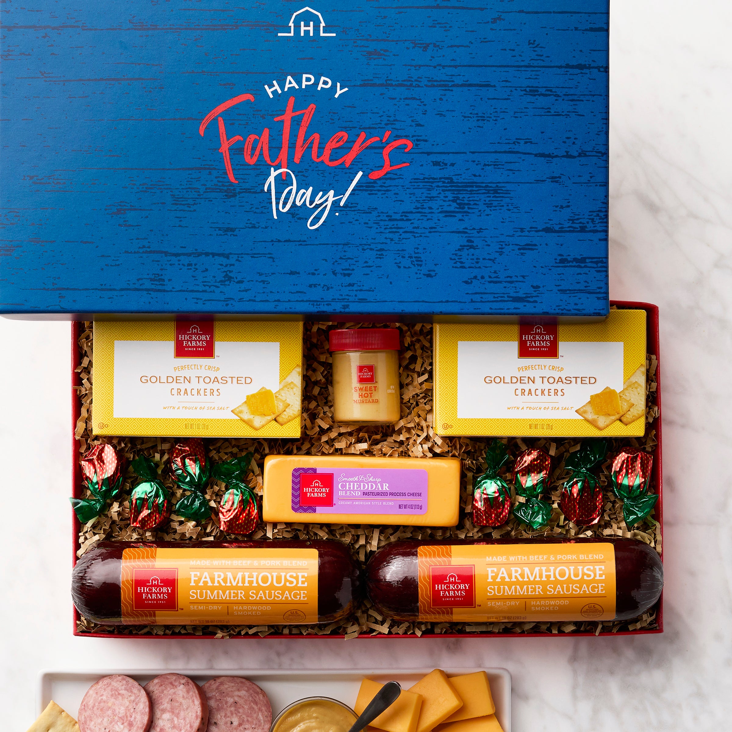 Happy Father's Day: Cheese & Meat Gift Box