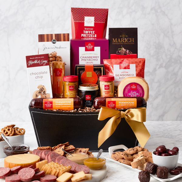Gourmet Treasures: Premium Gift Basket
