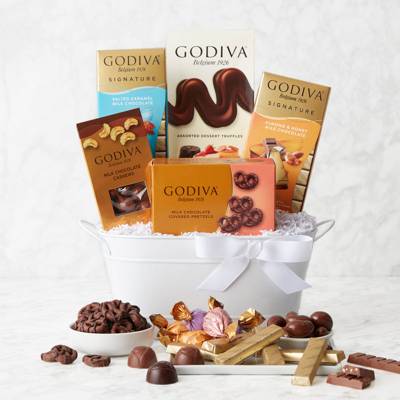 Godiva Goodies: Premium Chocolate Gift Basket
