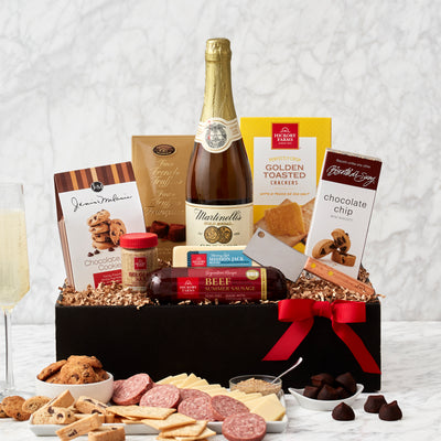 Sparkling Surprise: Gourmet Gift Box