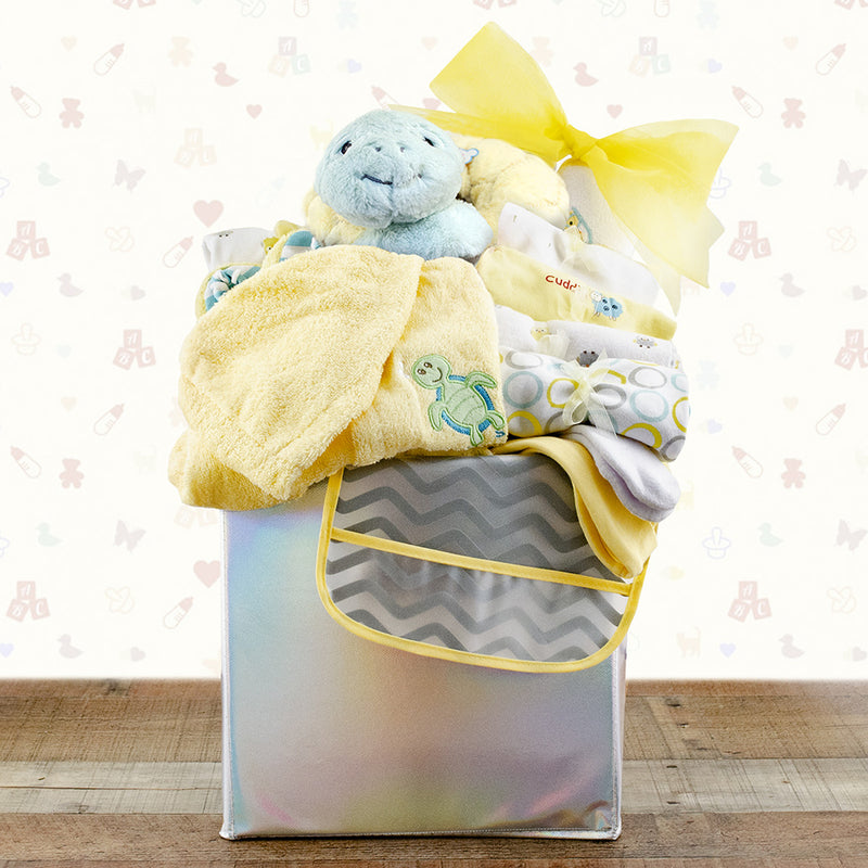 Baby's First Wardrobe: New Baby Gift Basket