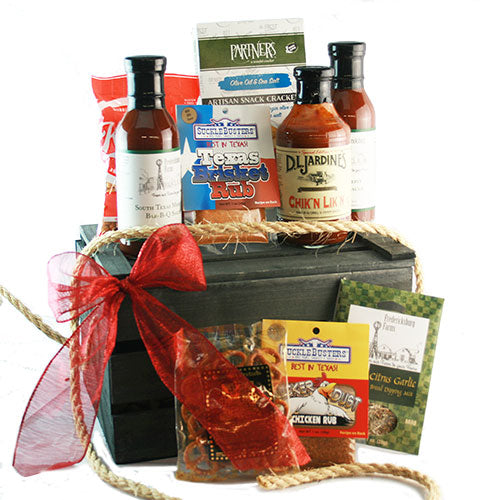 Hot Off The Grill: BBQ Gift Basket