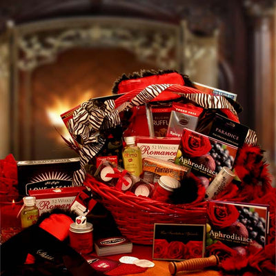 Naughty Nights Couples Romantic Gift Basket