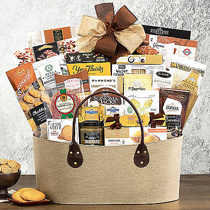 Sympathy & Remembrance: Gourmet Gift Basket