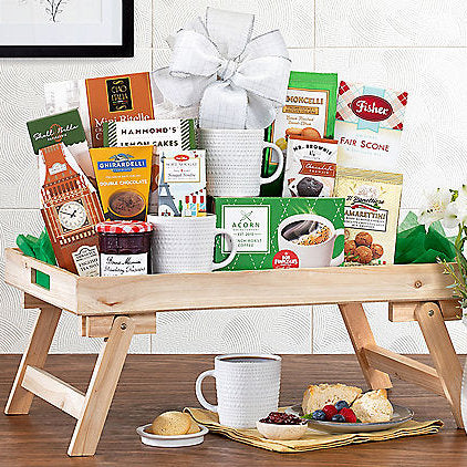 Breakfast in Bed: Gourmet Gift Basket