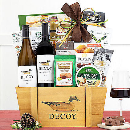 Duckhorn Vineyards Decoy Sonoma Duet: Wine Gift Basket