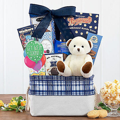 Bear Hugs: Get Well Gift Basket