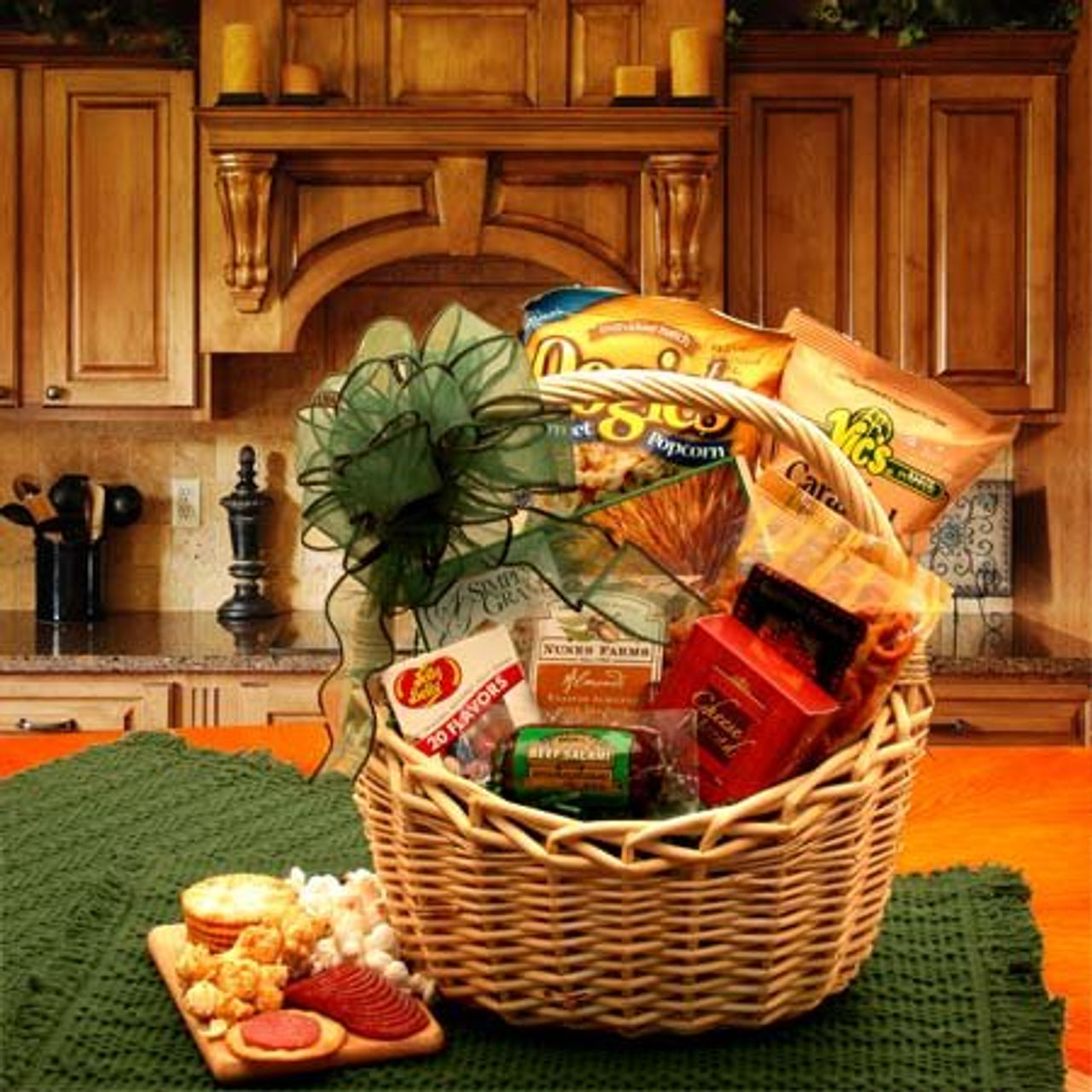 Snackers Delights Gift Basket - food gift basket