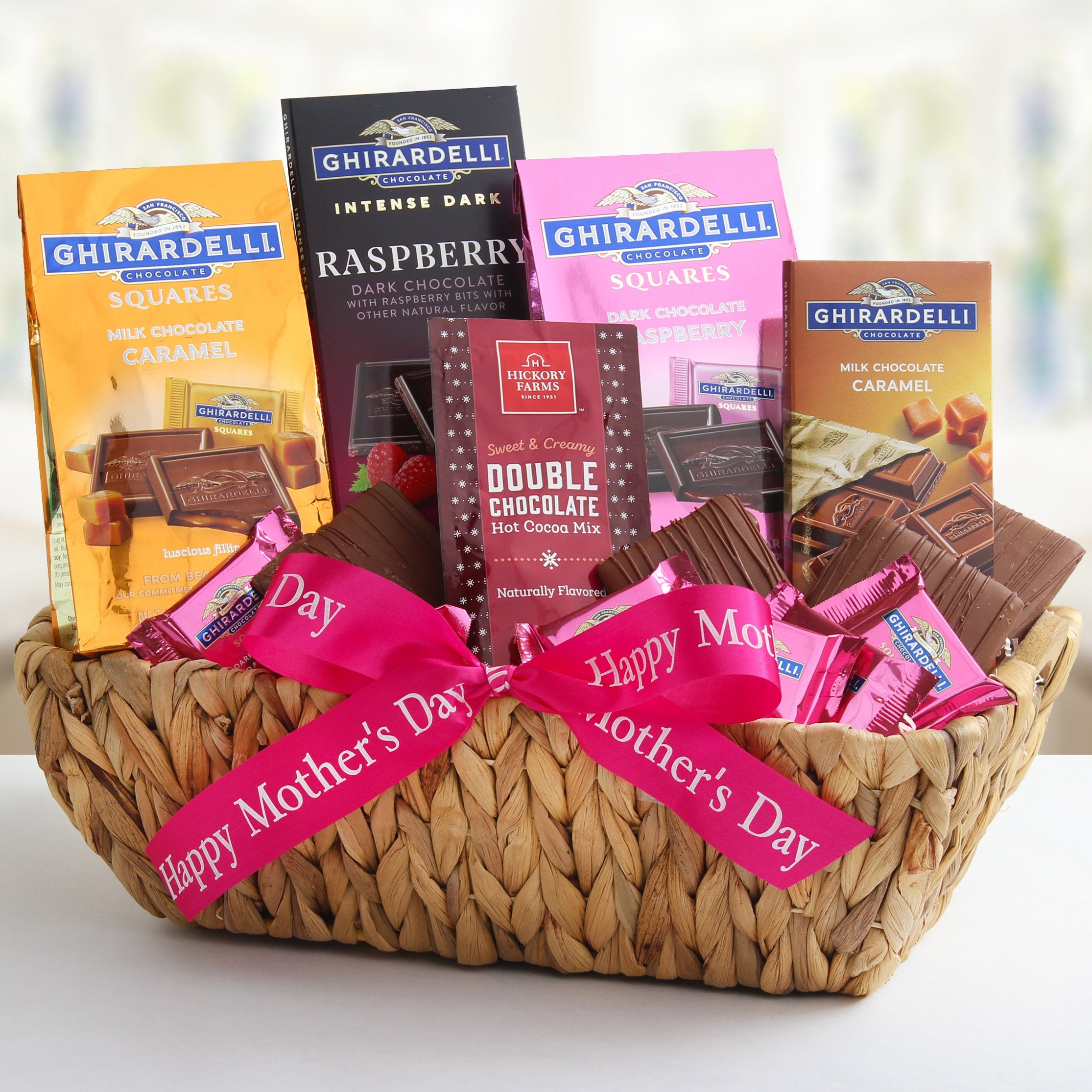 Ghirardelli Goddess Mother's Day Gift Basket American Gifts & Baskets