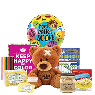 Sending Good Vibes Get Well care Package- get well soon gifts for women - get well soon gift basket - get well soon gifts