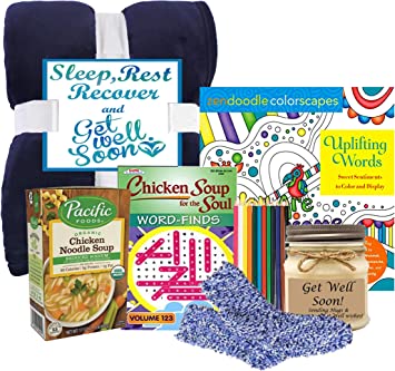 Sleep, Rest and Recover Get Well Gift- get well soon gifts for women - get well soon gift basket - get well soon gifts