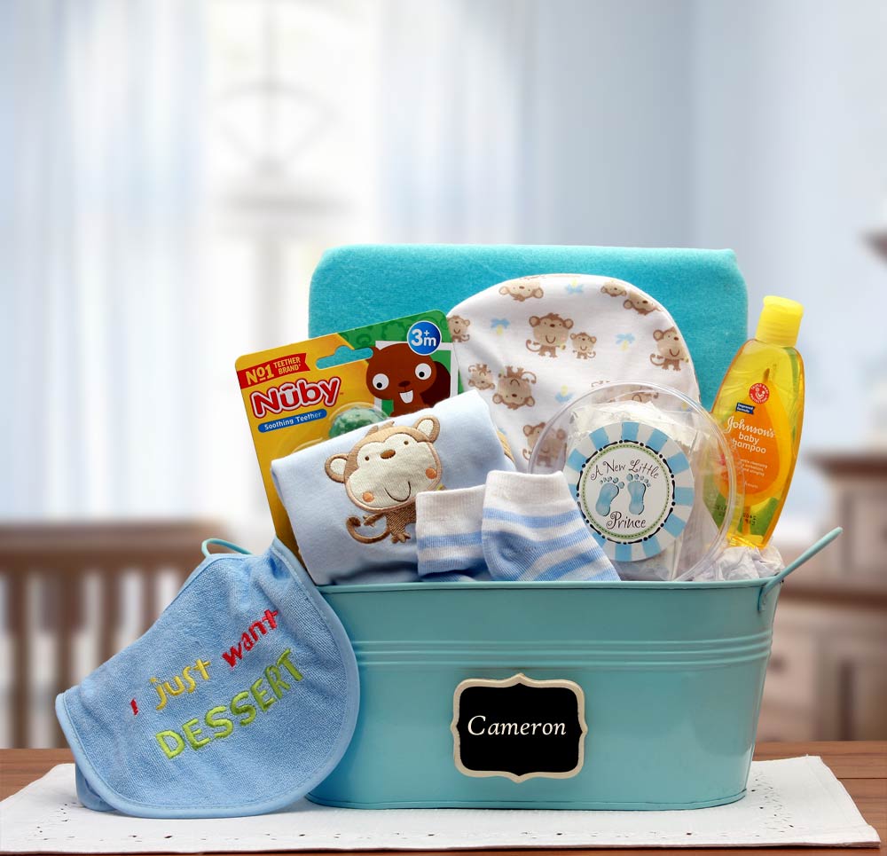 Adorable Essentials for the Little Baby Basics Gift Pail – American Gifts &  Baskets