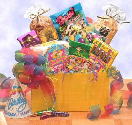 Gift Box to Say Happy Birthday - Birthday Gift Basket