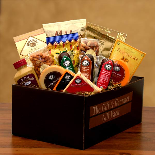 Savory Selections Gift & Gourmet Gift Pack - Meat and cheese gift pack