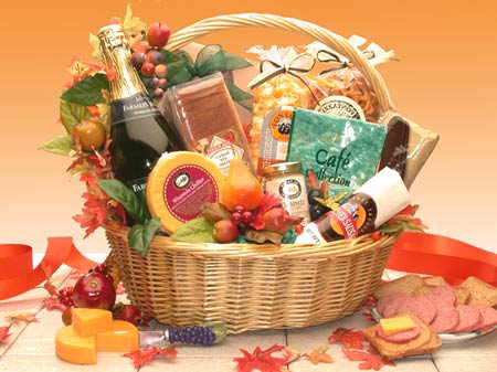 Thanksgiving Gourmet Gift Basket - Thanksgiving gift basket - Fall gift basket