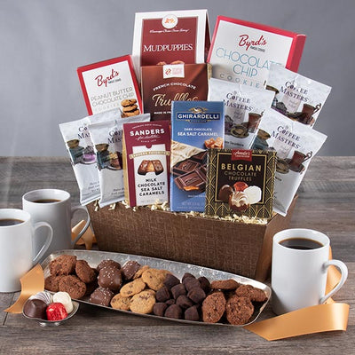 Coffee & Chocolate Classic: Gourmet Coffee Gift Basket