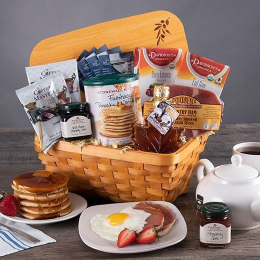 Breakfast In Bed: Valentine's Day Gift Basket