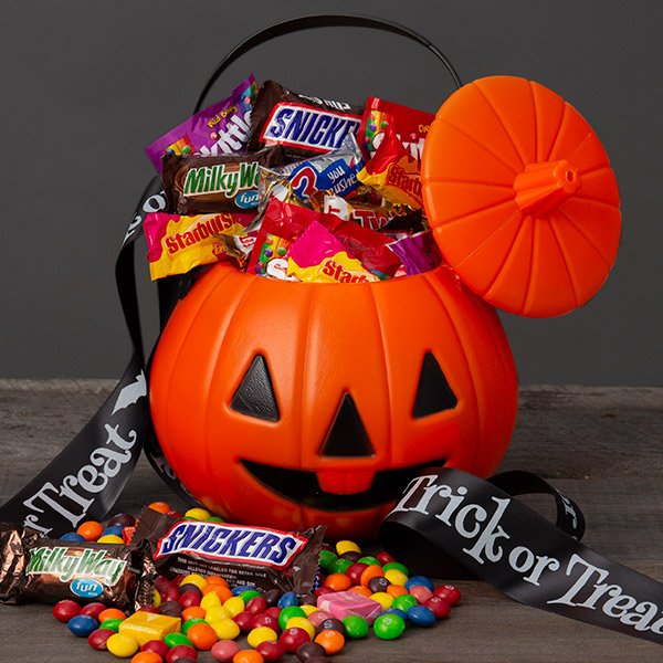 No Tricks...Only Treats: Halloween Gift Basket