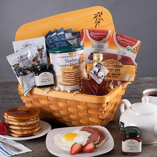 Christmas Morning Breakfast: Gourmet Holiday Gift Basket