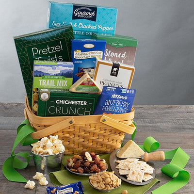 Healthy for the Holiday Gift Baskets: Gourmet Holiday Gift Basket