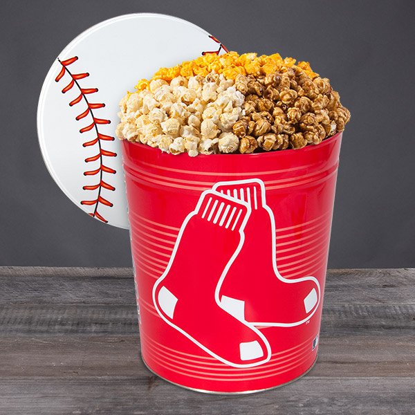 Boston Red Sox: MLB Gourmet Popcorn Tin