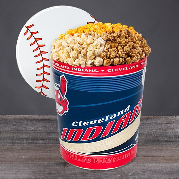 Cleveland Indians: MLB Gourmet Popcorn Tin