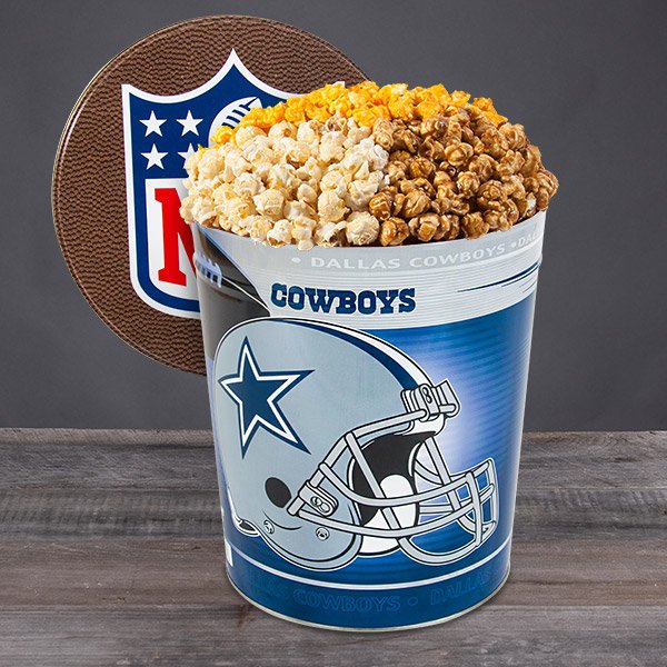 Dallas Cowboys: NFL Gourmet Popcorn Tin