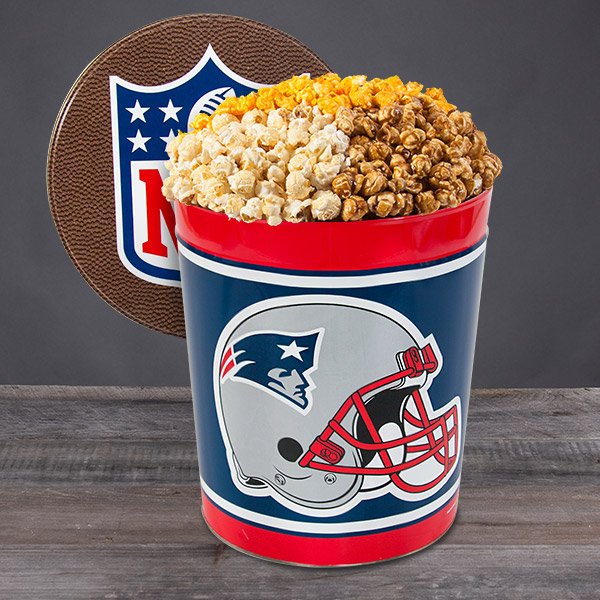 New England Patriots: NFL Gourmet Popcorn Tin