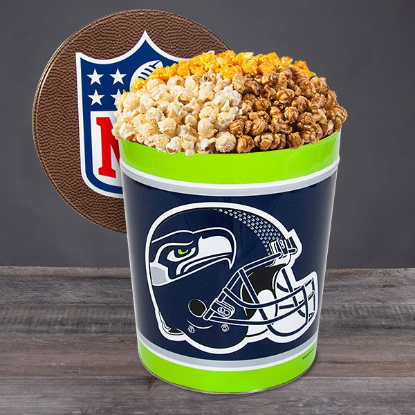 Seattle Seahawks: NFL Gourmet Popcorn Tin