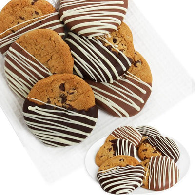 Belgian Dipped Chocolate Chip Cookies