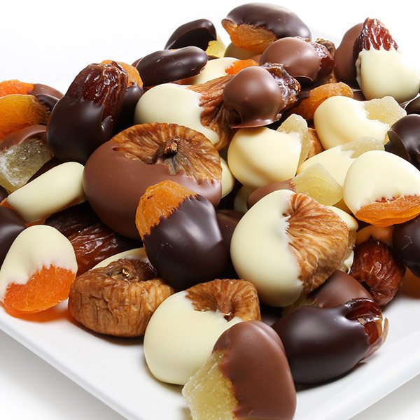 Chocolate Covered Dried Fruit Assortment