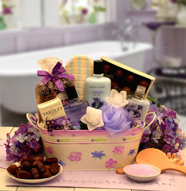 Tranquility Spa Gift Set - spa baskets for women gift