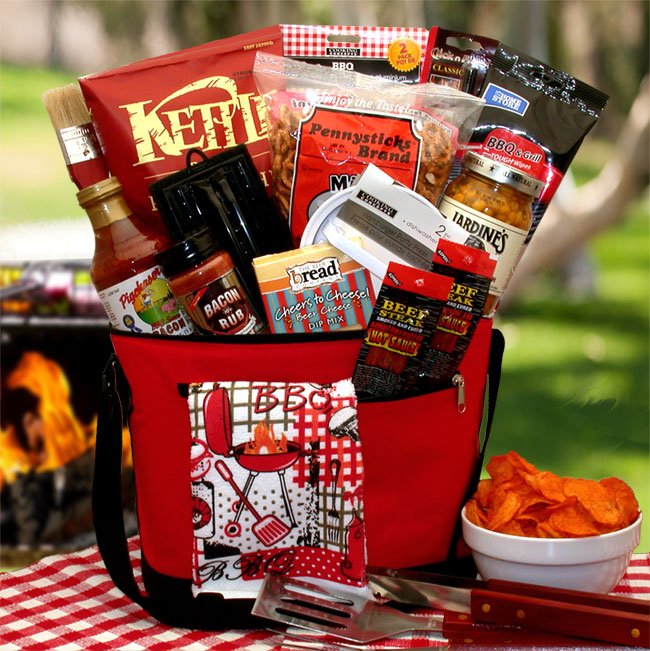 The Master Griller BBQ Gift Chest - barbecue gift basket