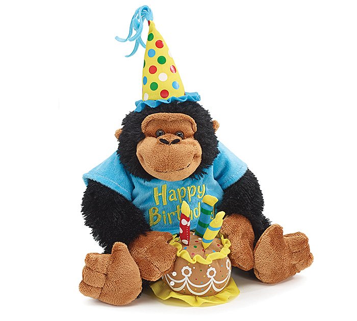 Happy Birthday Musical Monkey