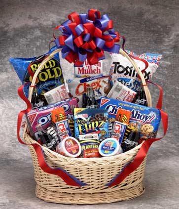 Coke Works Snack Gift Basket- food gift basket