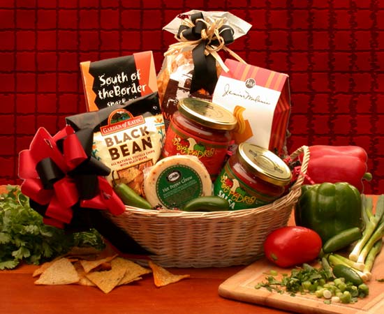 Lets Spice it up! Salsa Gift Basket - salsa gift basket
