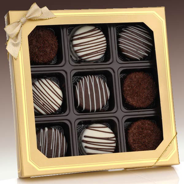 Classic Chocolate Dipped Oreo« Cookies  Gift Box