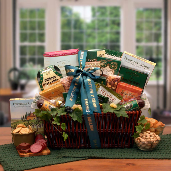 Many Thanks! Gourmet Gift Basket - corporate gift - thank you gift