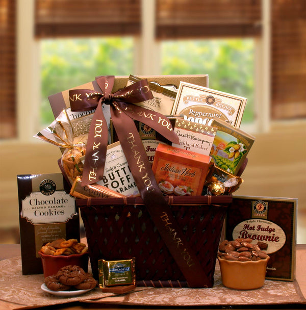 A Very Special Thank you Gourmet Gift Basket - corporate gift - thank you gift