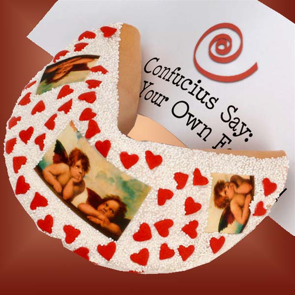 Lil' Angels Giant Valentine's Fortune Cookie