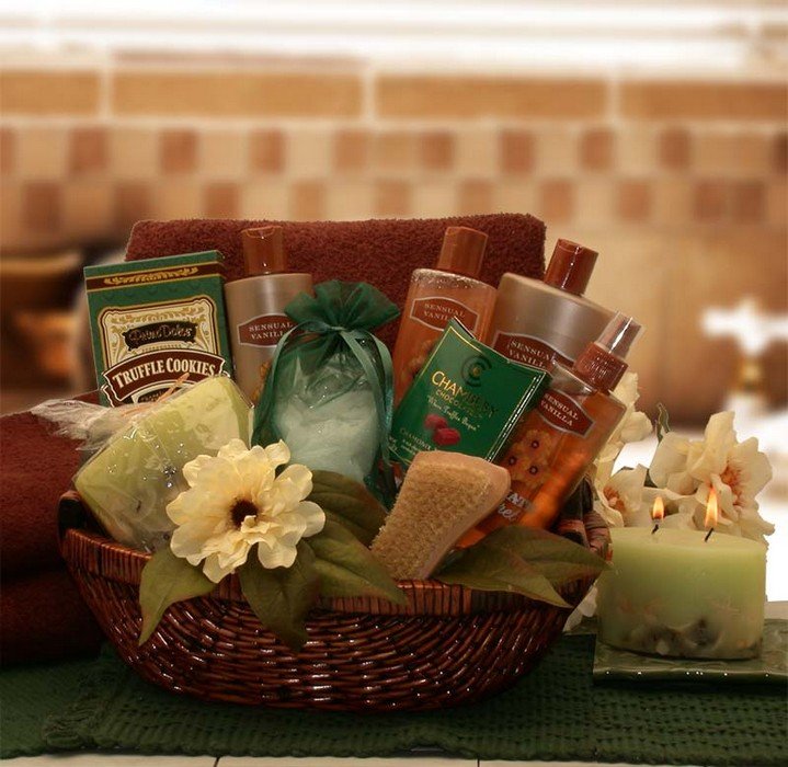 Spa Indulgences Gift Set - spa baskets for women gift